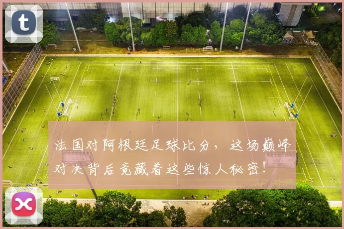法国对阿根廷足球比分，这场巅峰对决背后竟藏着这些惊人秘密！